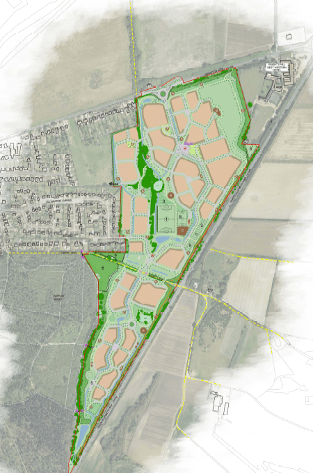 Planning application submitted for 965 new homes in a residential-led ...