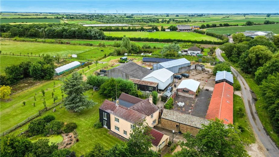 7.1 acres House, Sings Farm, Fen Road PE28 - Available